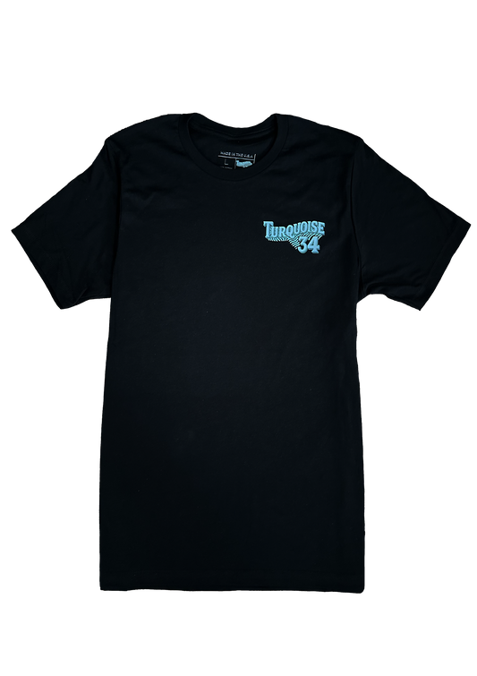 turquoise34 signature short sleeve